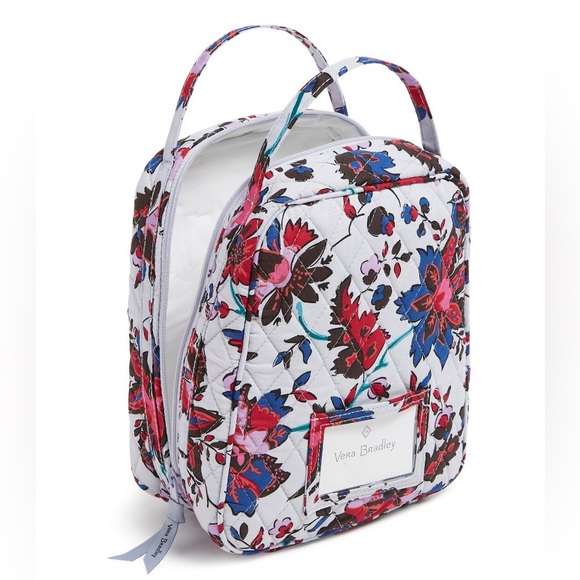 VERA BRADLEY Lunch Bunch Bag in Cotton Vineyard Floral - Picture 4 of 4